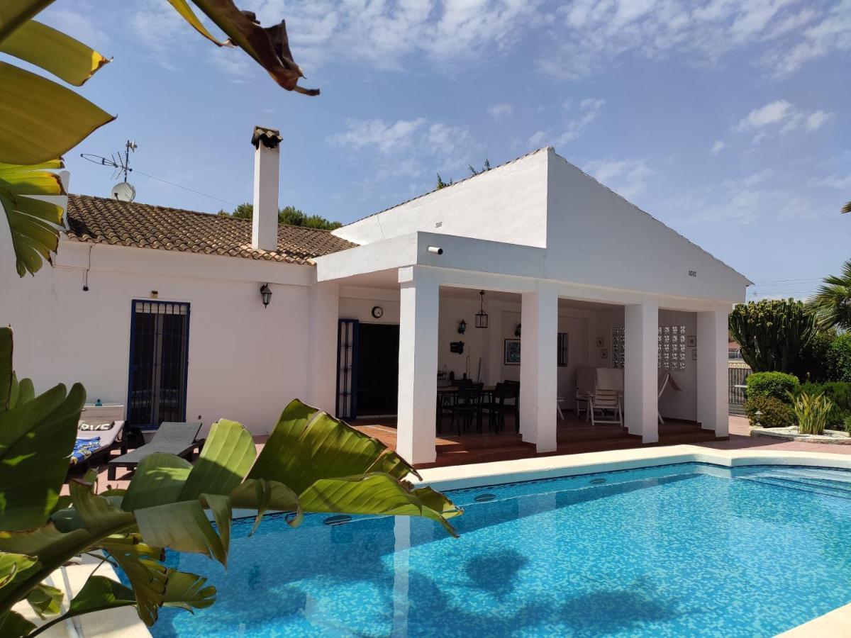 Villa With Private Pool, Bbq, Fitness Center & Sauna San Vicente Raspeig Dış mekan fotoğraf